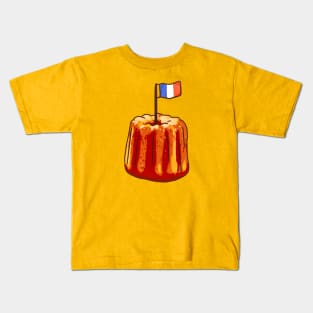 french cannelé Kids T-Shirt